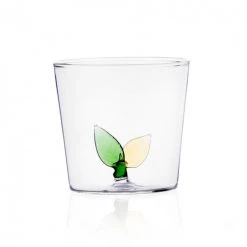 Ichendorf Verres à Eau Verre Tumbler Feuilles