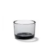 Serax Verres à Eau Verre Tumbler Large Gris Fumé D6,5cm
