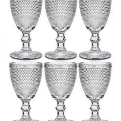 Wadiga Verres à Eau 24cl - Lot De 6