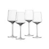 Zone Denmark Verres à Vin Blanc En Verre Transparent - Lot De 4