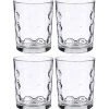 Wadiga Verres à Eau Verres Cercles 40cl - Lot De 4