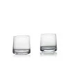 Zone Denmark Verres à Eau Verres élégants Cristal En Verre Transparent - Lot De 2